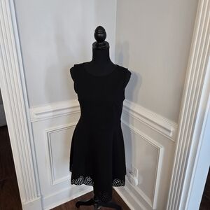 Peach Royal, Black, Large dress
